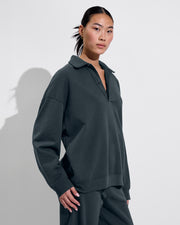 Half Time Sweatshirt (Size S/M) + Beach Side Sweatpant - Abyss (Size S)