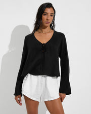 Journey Shirt - Jet + Getaway Short - Coconut (Size S)