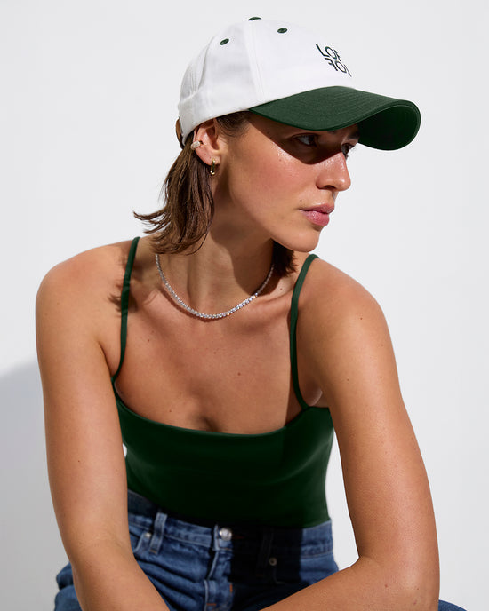 League Hat (Size O/S) + Retreat Suit - Palm (Size S)