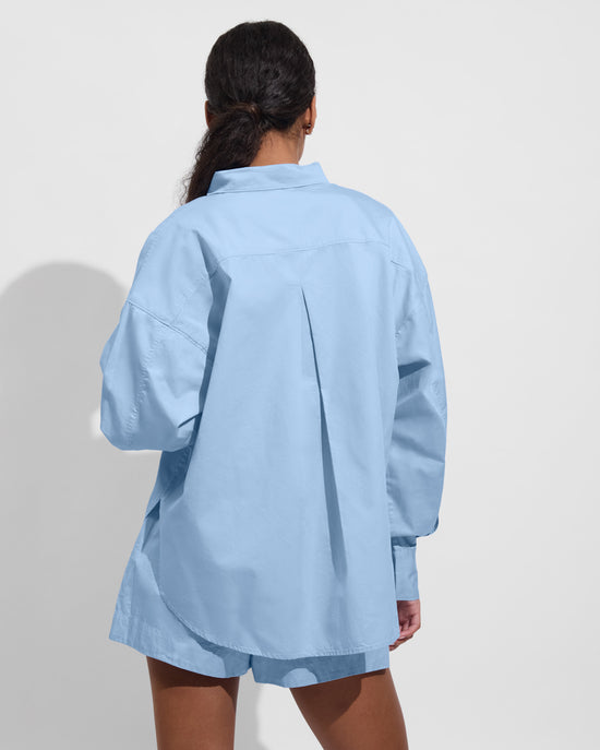 Port Button Down (Size S/M) + Port Short - Blue Skies (Size S)