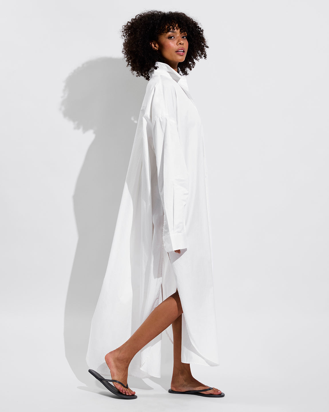 Port Maxi Dress - Coconut (Size S/M)