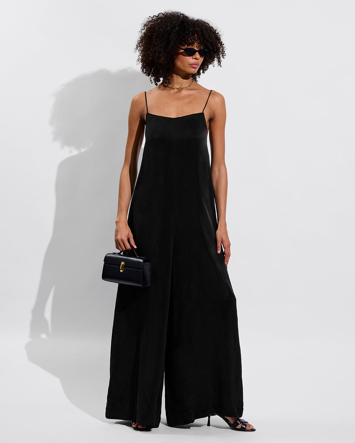 Seaside Jumpsuit - Jet (Size S/M)