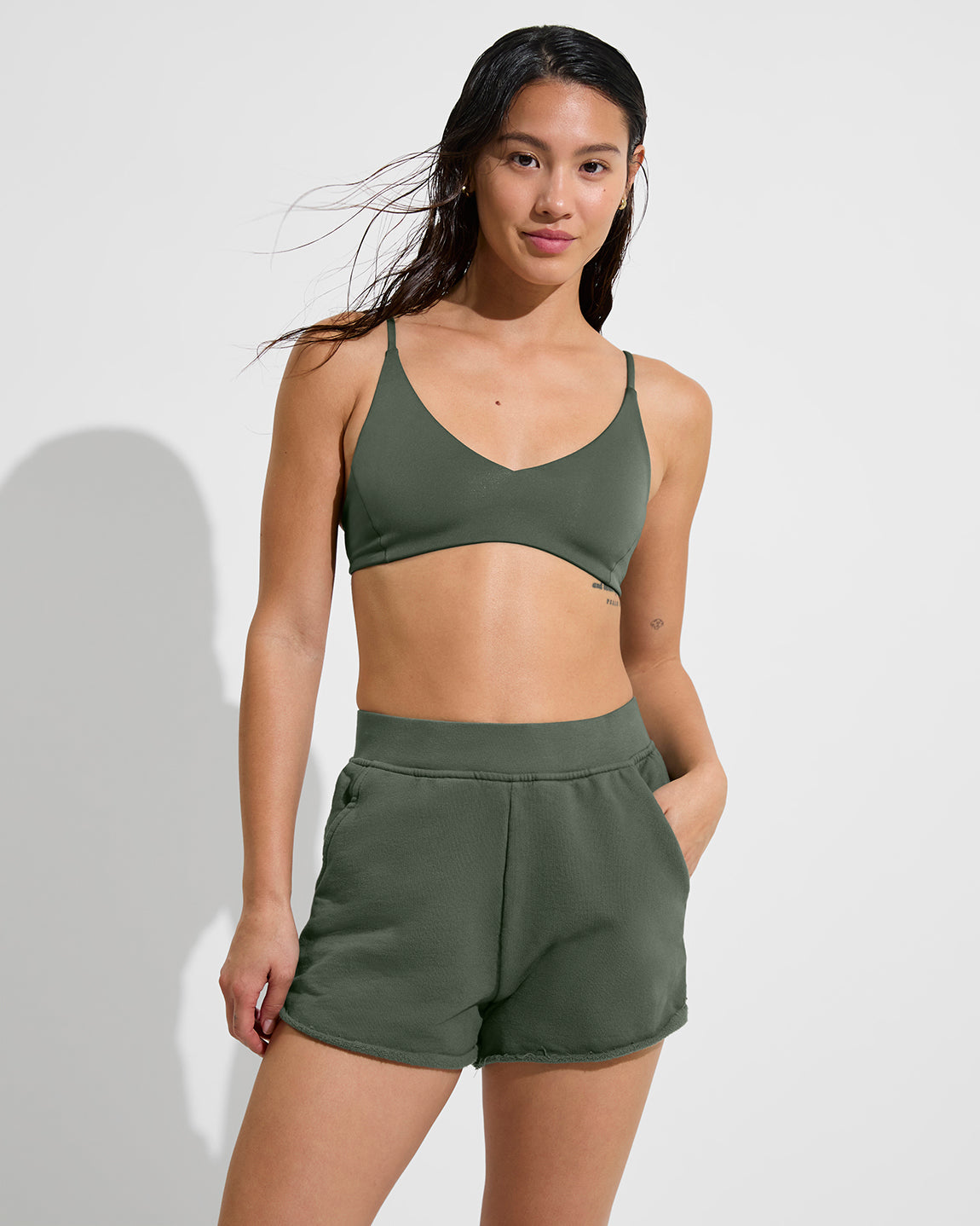 Sunday Top + Sports & Rec Short - Agave (Size S)