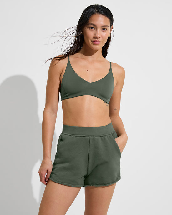 Sunday Top + Sports & Rec Short - Agave (Size S)