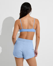Pool Days Top + Sports & Rec Short - Blue Skies (Size S)