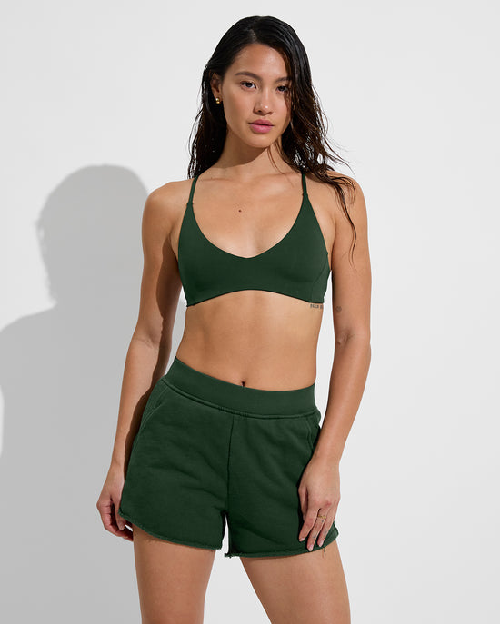 Sunday Top + Sports & Rec Short - Palm (Size S)