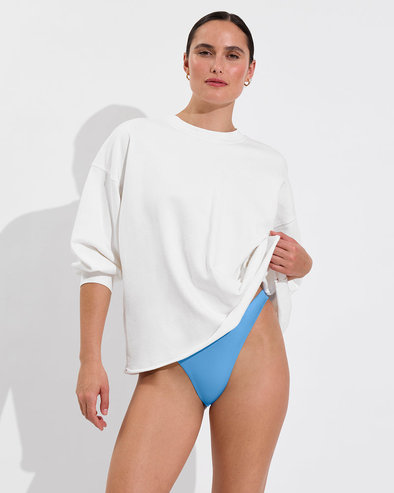Sports & Rec Sweatshirt - Coconut  + Dip Bottom - Point Break (Size S)