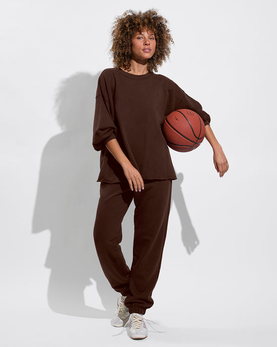 Sports & Rec Sweatshirt + Jogger - Cold Brew (Size S)