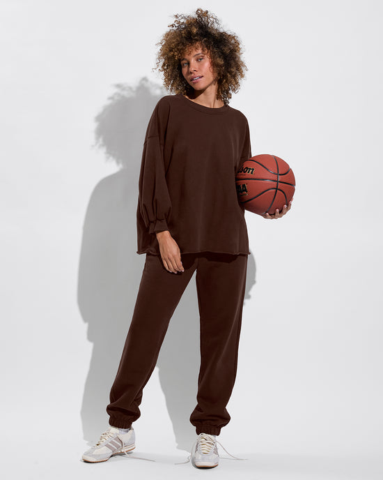 Sports & Rec Sweatshirt + Jogger - Cold Brew (Size S)