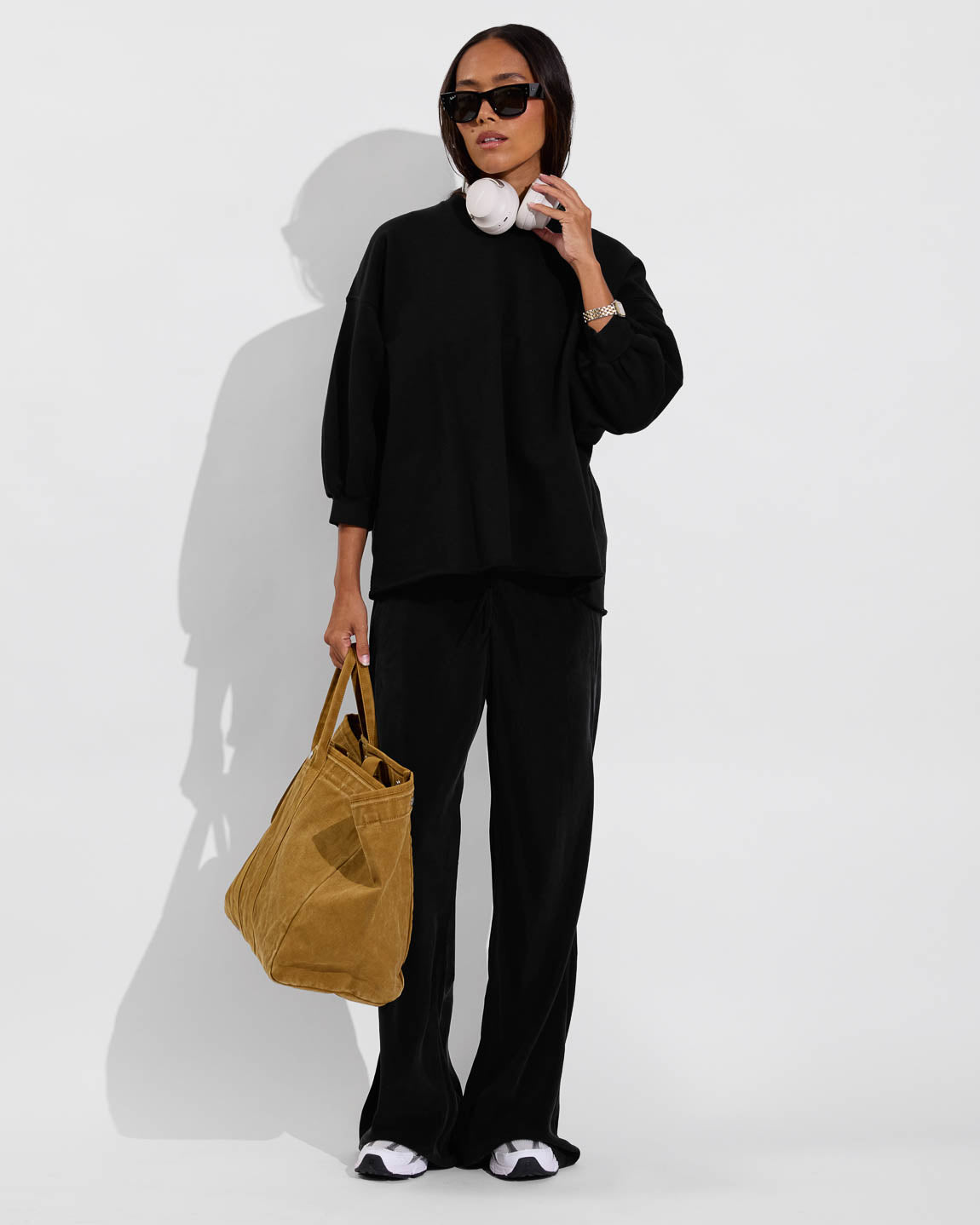 Sports & Rec Sweatshirt (O/S) + Journey Pant - Jet (Size S)