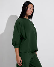 Sports & Rec Sweatshirt (Size O/S) + Field Day Sweatpant - Palm (Size S)