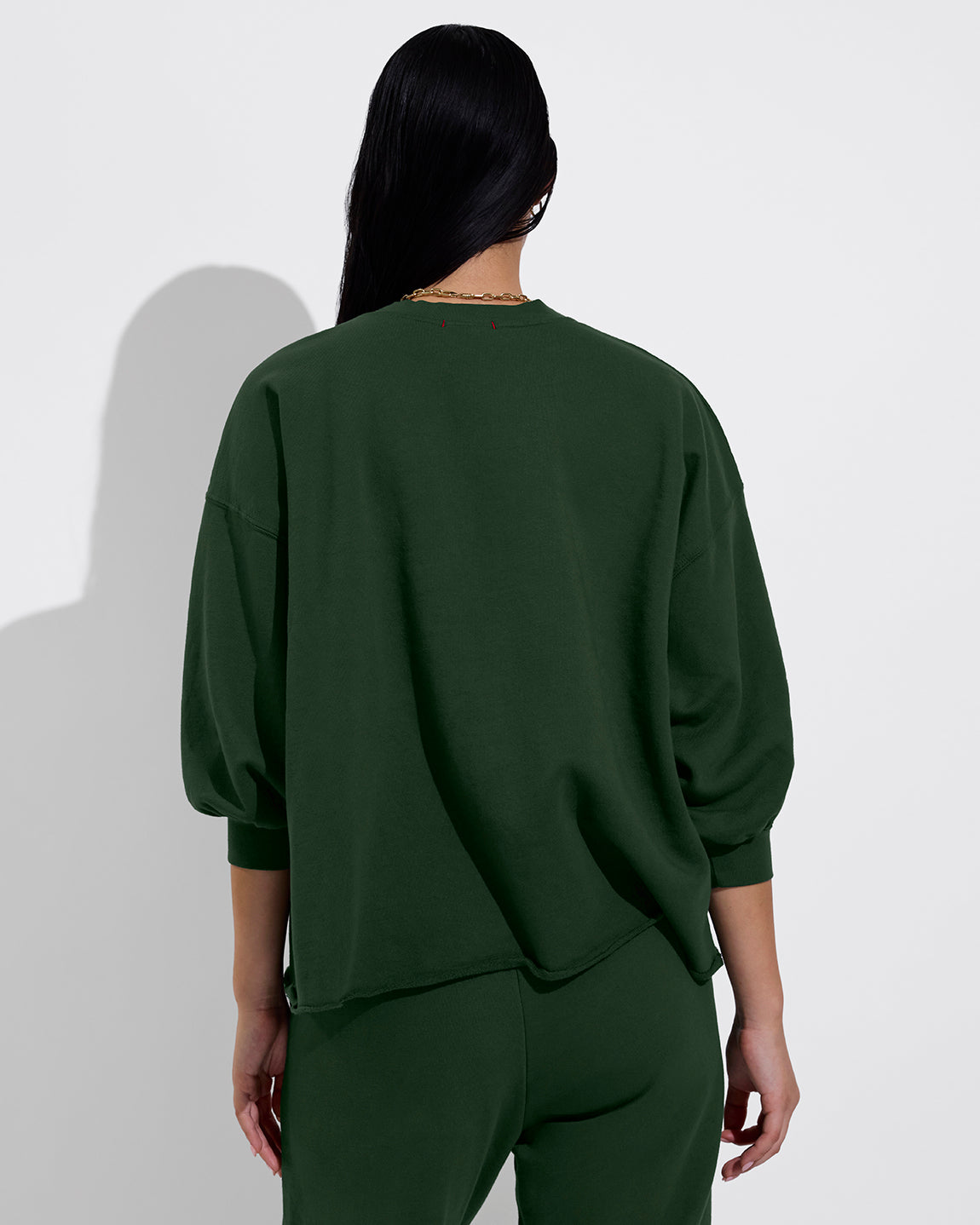 Sports & Rec Sweatshirt (Size O/S) + Field Day Sweatpant - Palm (Size S)