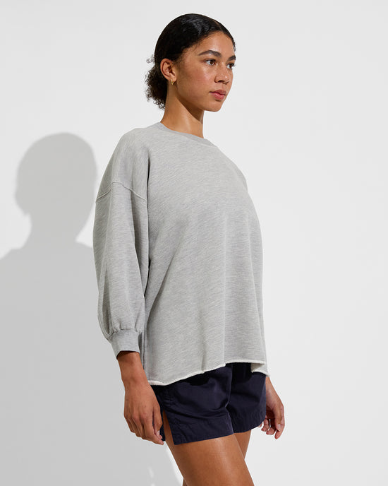 Sports & Rec Sweatshirt - Heathered Grey + Port Short - Sprint (Size S)