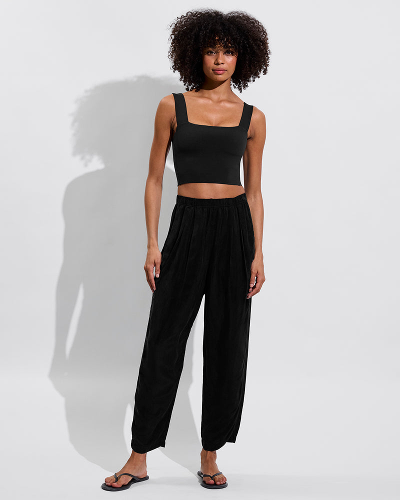 Frame Tank + Sunset Pant - Jet (Size S)