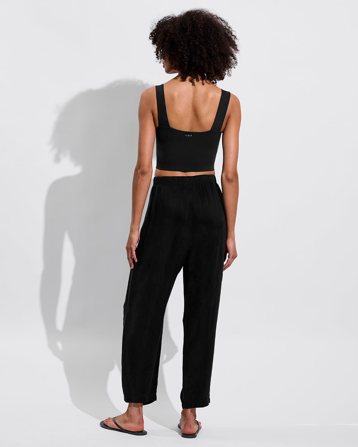Frame Tank + Sunset Pant - Jet (Size S)