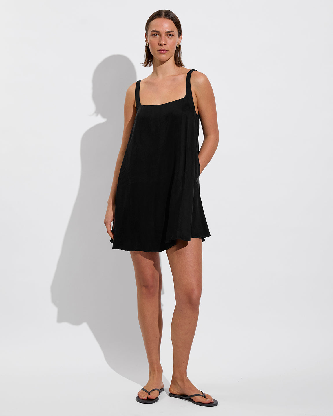 Sunshift Dress - Jet (Size S)