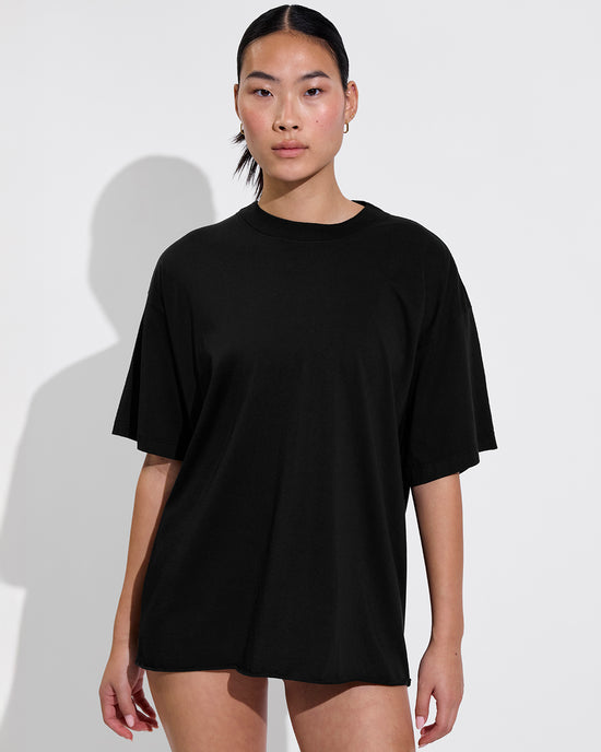 Swell Oversized Tee - Jet (Size S/M)