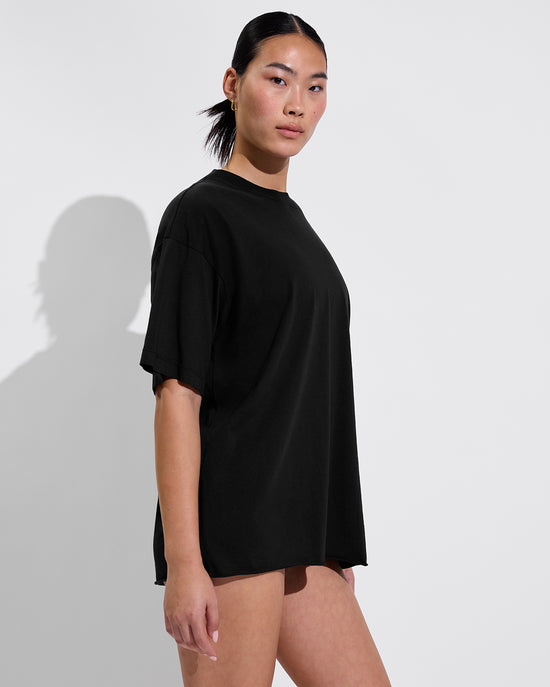 Swell Oversized Tee - Jet (Size S/M)