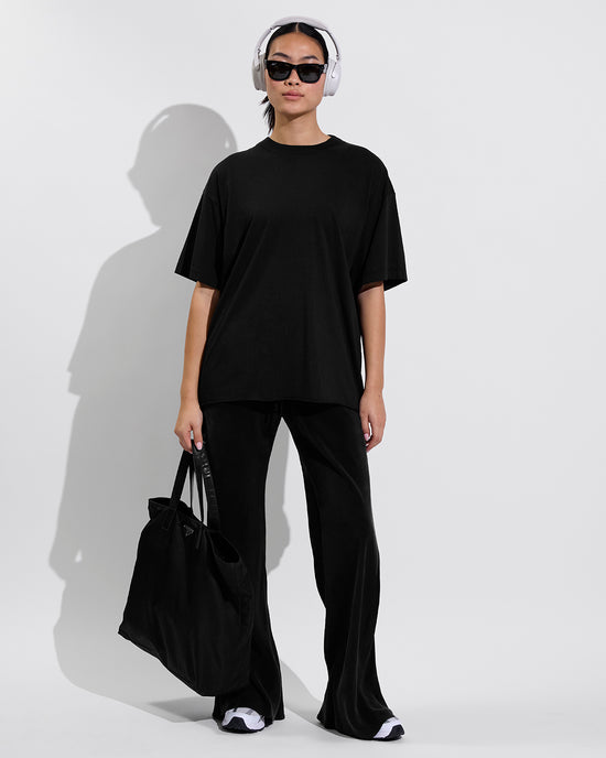 Swell Oversized Tee (Size S/M) + Journey Pant - Jet (Size S)