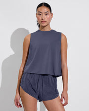 Swell Tank (Size S/M) + Day Trip Short - Varsity (Size S)
