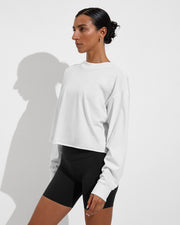 Swell LS Tee - Coconut + Super Moves Short 5" - Jet (Size S)