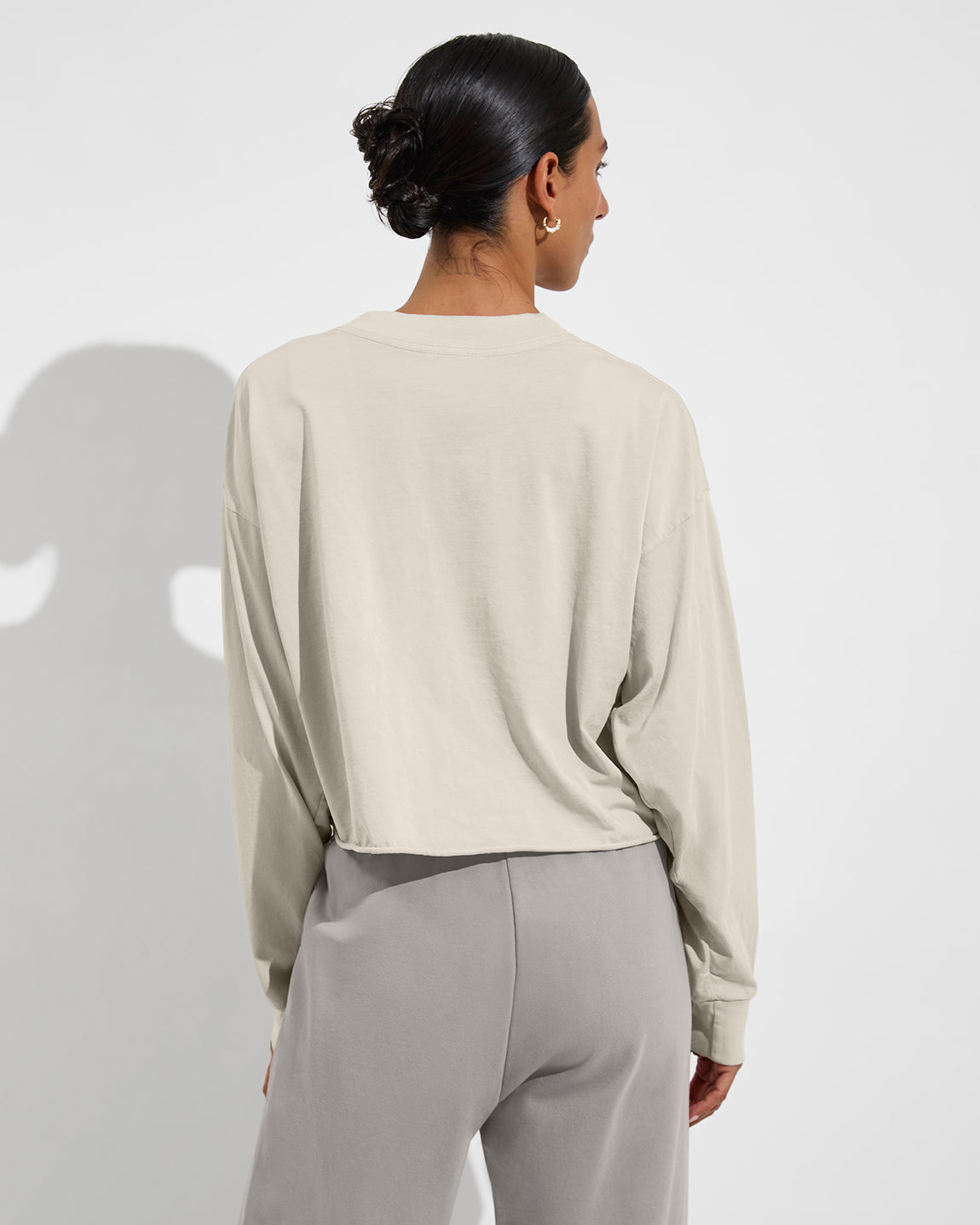 Swell LS Tee - Breeze (Size S/M) + Field Day Sweatpant - Beach (Size S)