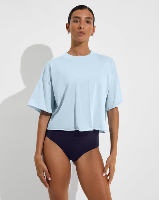 Swell SS Tee - Faded Blue Skies (Size S/M) + Hi Tide Bottom - Sprint (Size S)