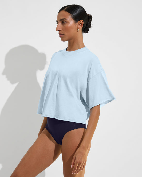 Swell SS Tee - Faded Blue Skies (Size S/M) + Hi Tide Bottom - Sprint (Size S)