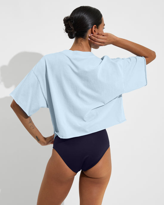 Swell SS Tee - Faded Blue Skies (Size S/M) + Hi Tide Bottom - Sprint (Size S)