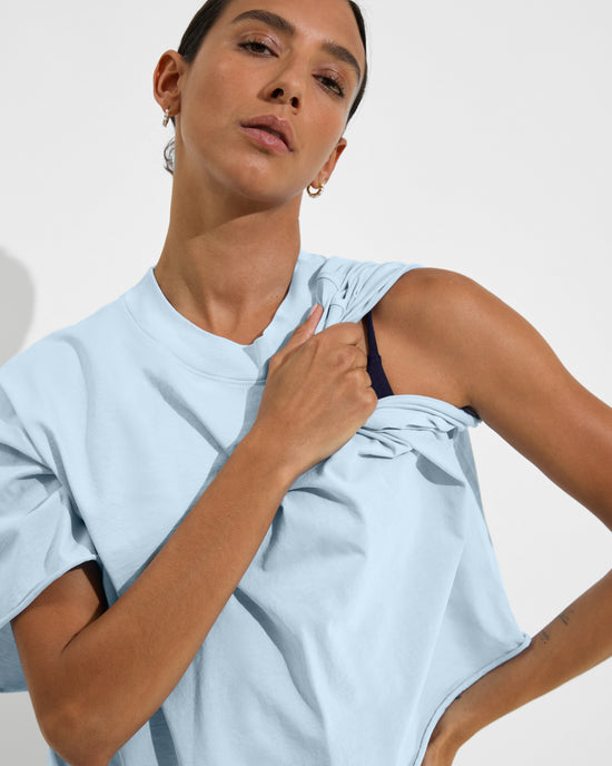 Swell SS Tee - Faded Blue Skies (Size S/M) 