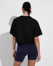 Swell SS Tee - Jet (Size S/M) + Super Moves Short 5" - Sprint (Size S)