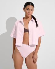 Tour Cropped Shirt (Size S/M) + Hi Hi Bottom - Delight (Size S)