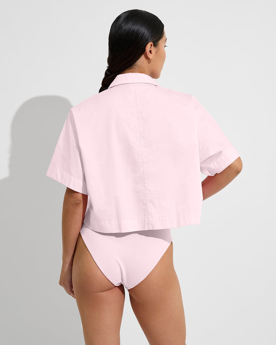 Tour Cropped Shirt (Size S/M) + Hi Hi Bottom - Delight (Size S)