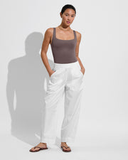 Streamline Suit - Stormy + Tour Pant - Coconut (Size S)