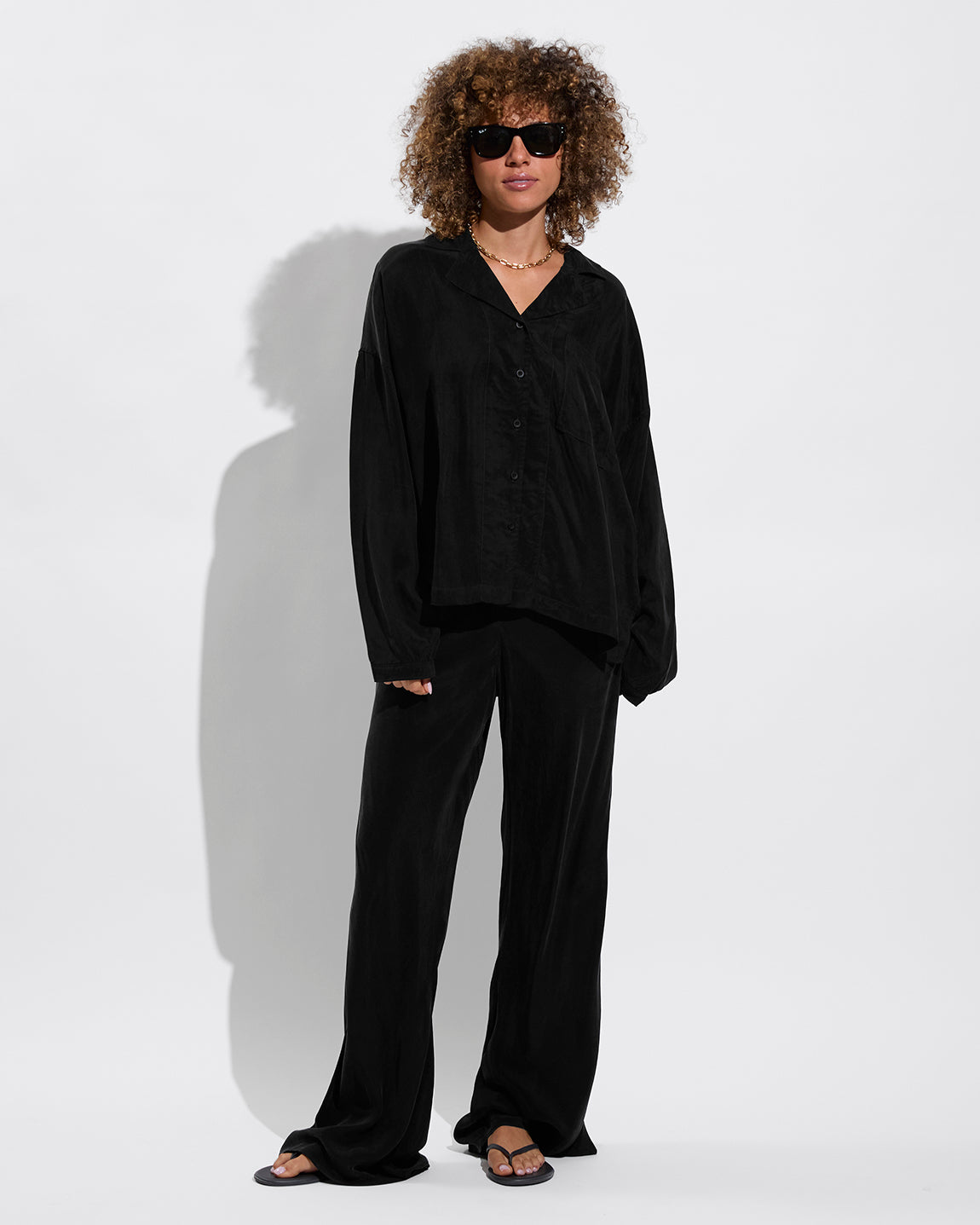 Voyage Shirt + Journey Pant - Jet (Size S)