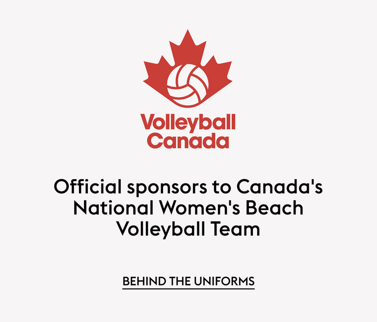 Official sponsors to Canada's National Women's Beach Volleyball 