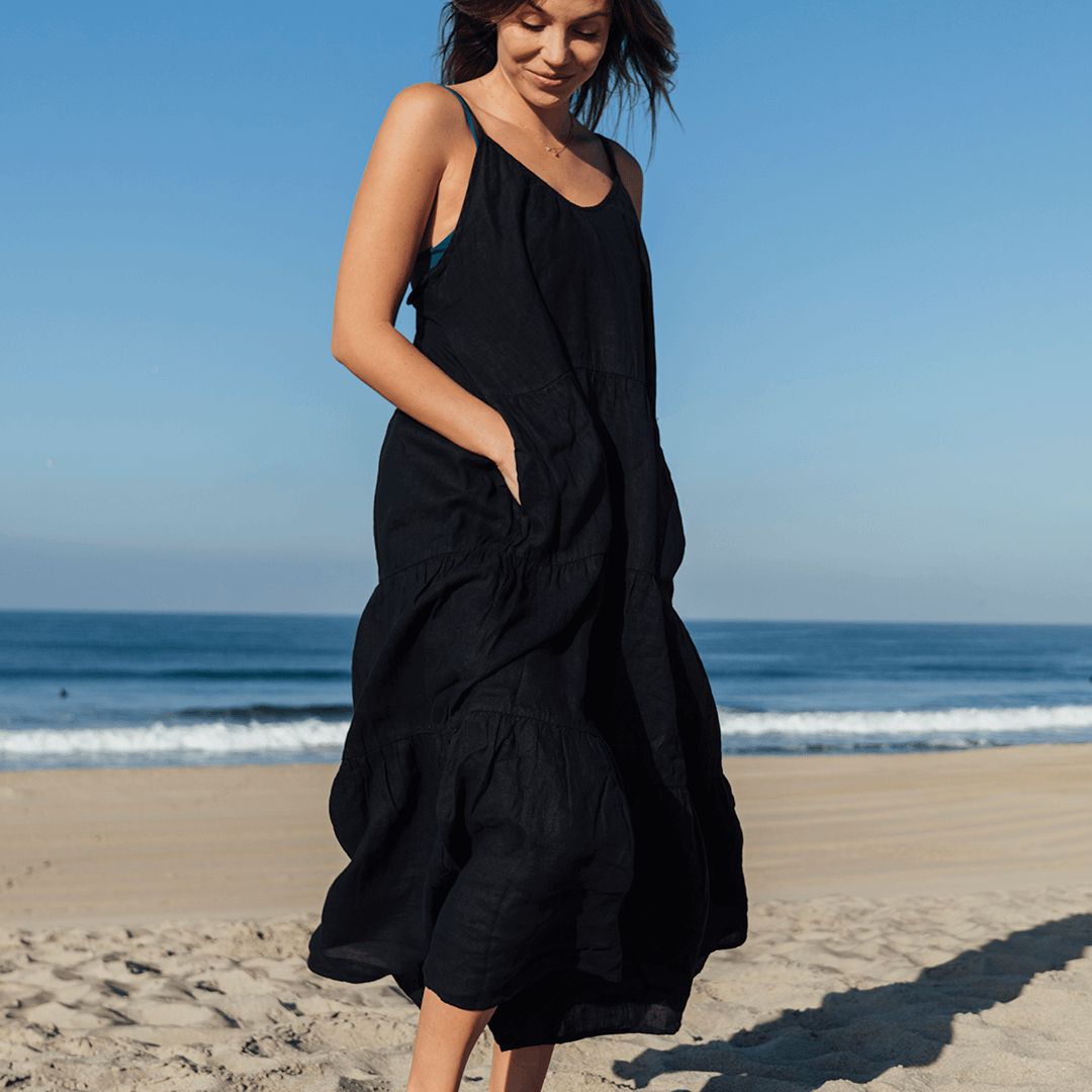 Sunday Dress - Jet (Size S/M)