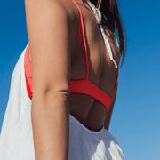 Sunday Dress - Coconut (Size S/M) + Sunday Top - Aperol (Size S)
