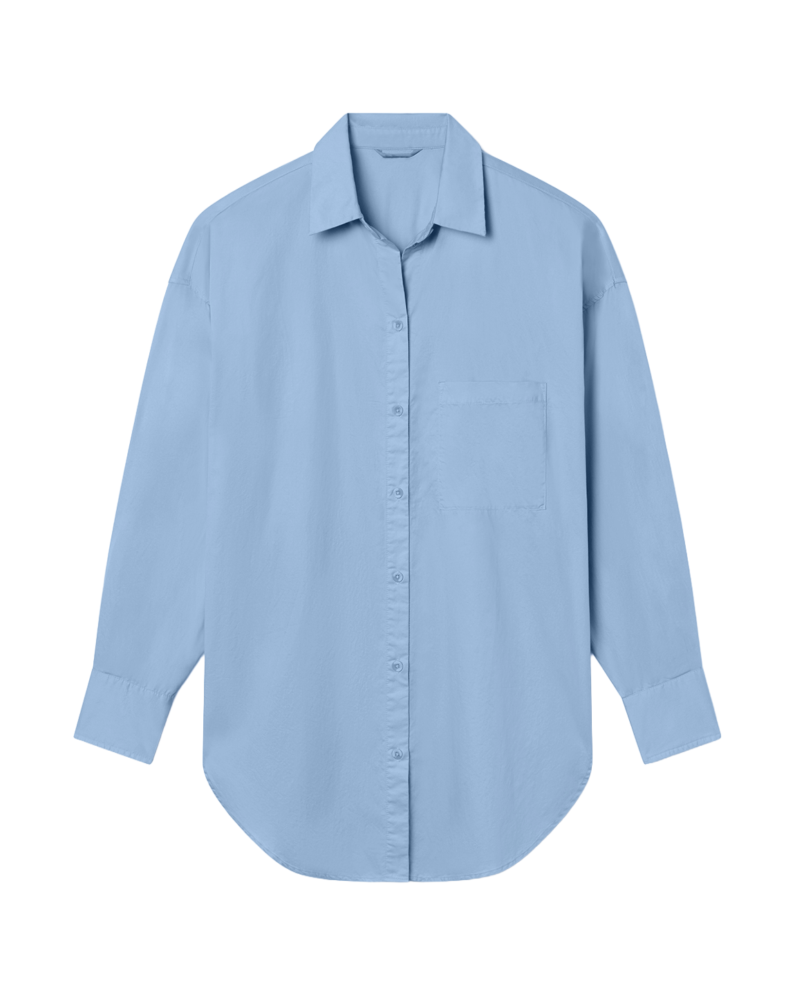 Port Shirt Dress - Blue Skies