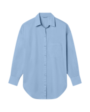 Port Shirt Dress - Blue Skies