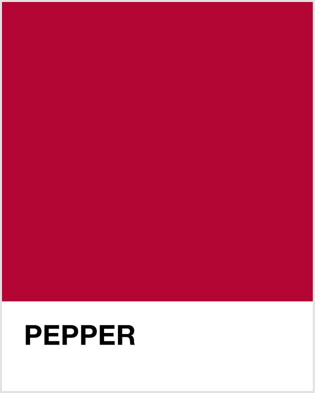 Pepper Pantone