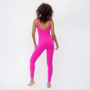 Plunge Playsuit - Hot (Size S)