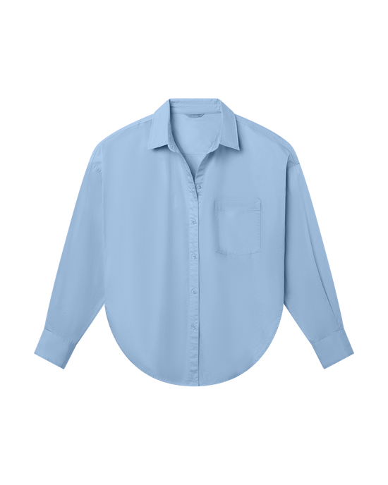 Port Button Down - Blue Skies