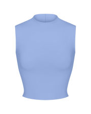 Rays Sleeveless Top - Blue Skies