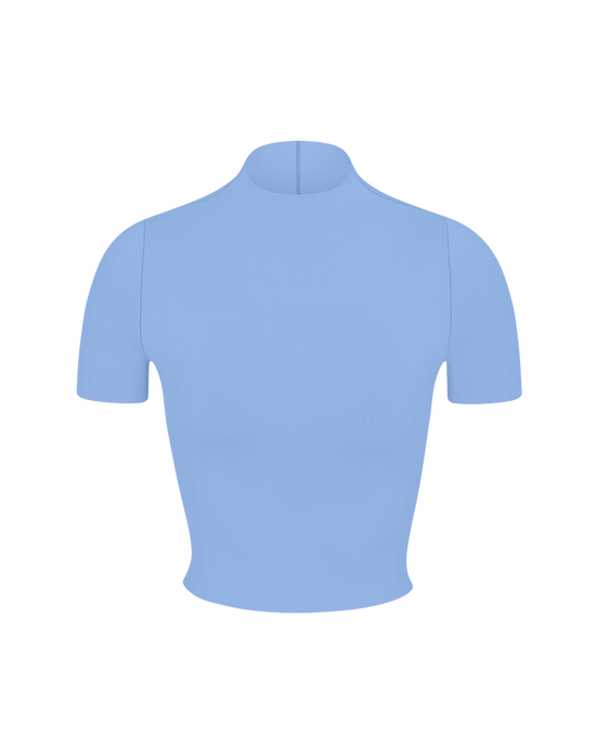 Rays Short Sleeve Top - Blue Skies