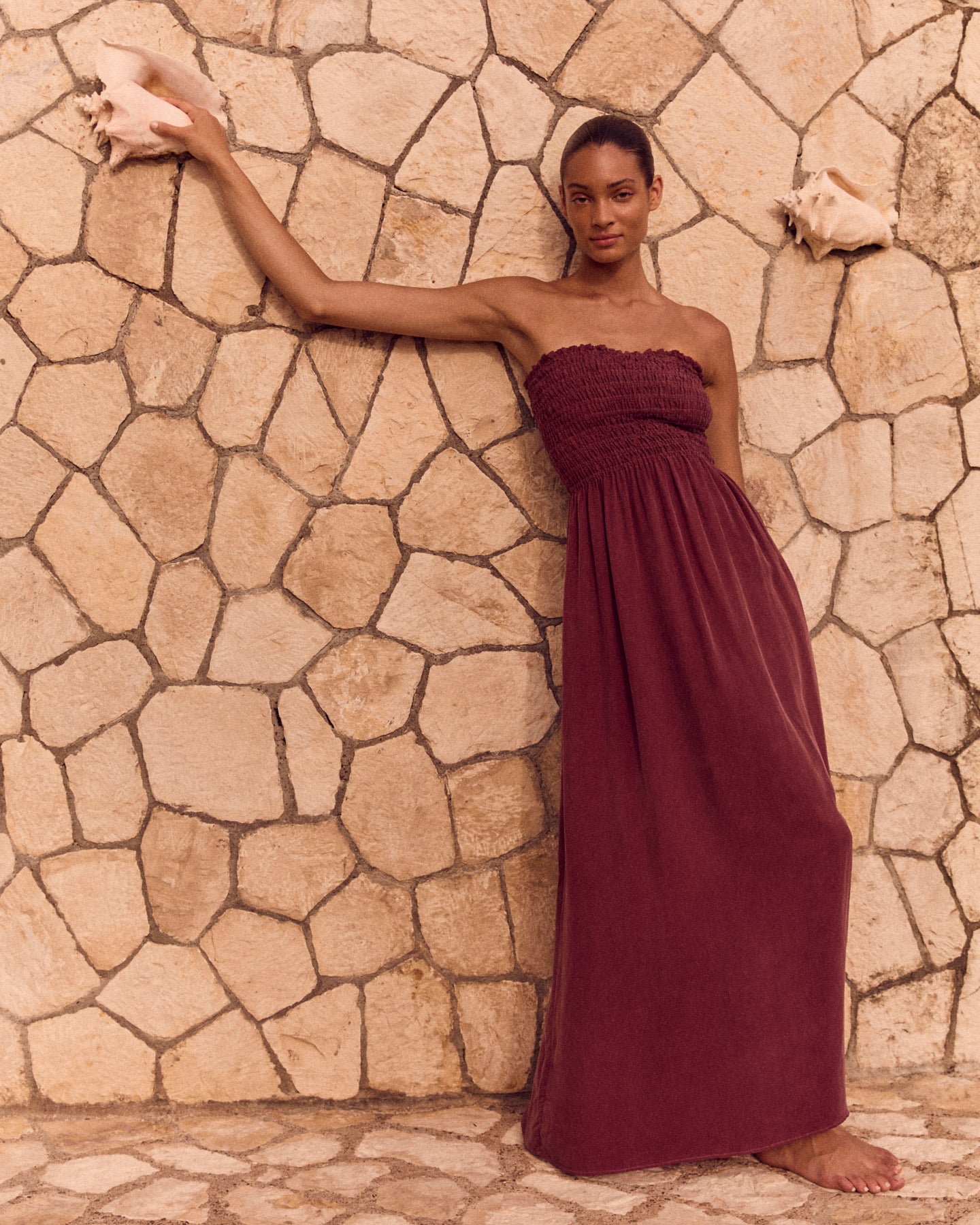 Cabana dress in Jam