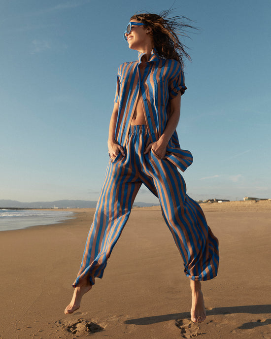 Day Trip Button Down + Day Trip Pant - First Place / Tan Lines (Size S)