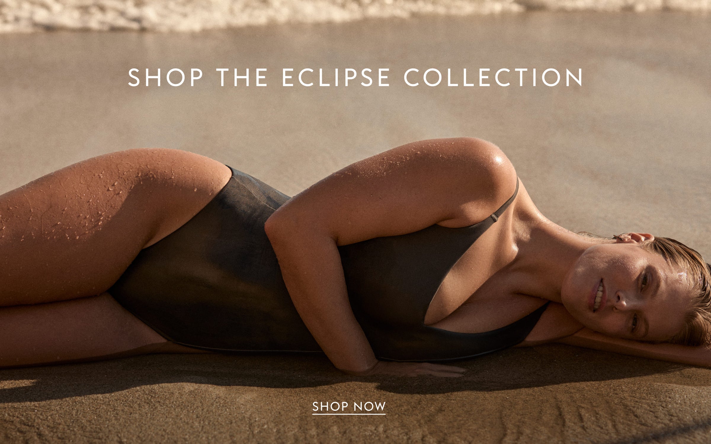 Woman wearing Sunday Suit in Eclipse