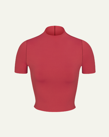 Rays Short Sleeve Top in Camp