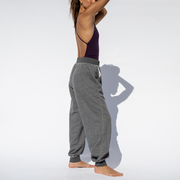 Weekender Playsuit - Legend + Field Day Sweatpant - Dark Heathered Grey (Size S)